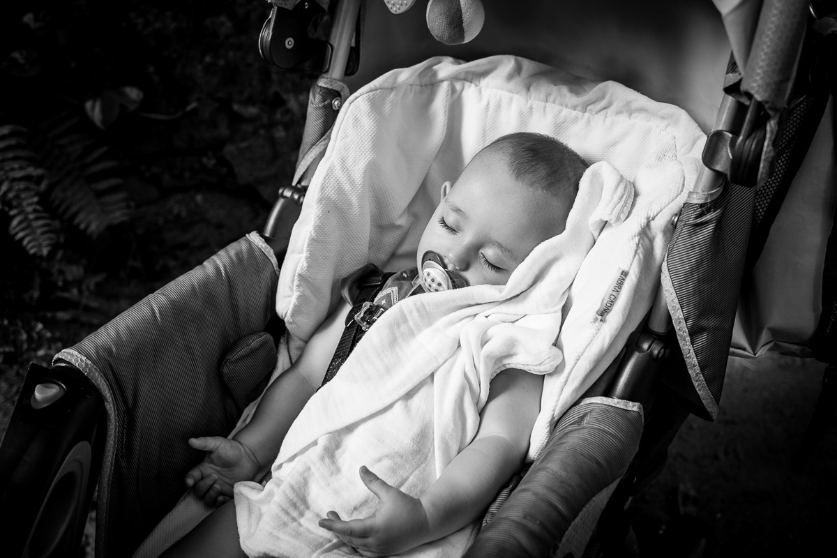 carol terminou a festa num soninho gostoso