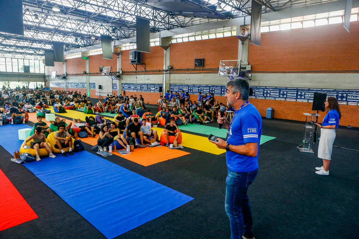 Palestra no instituto Mauá de tecnologia
