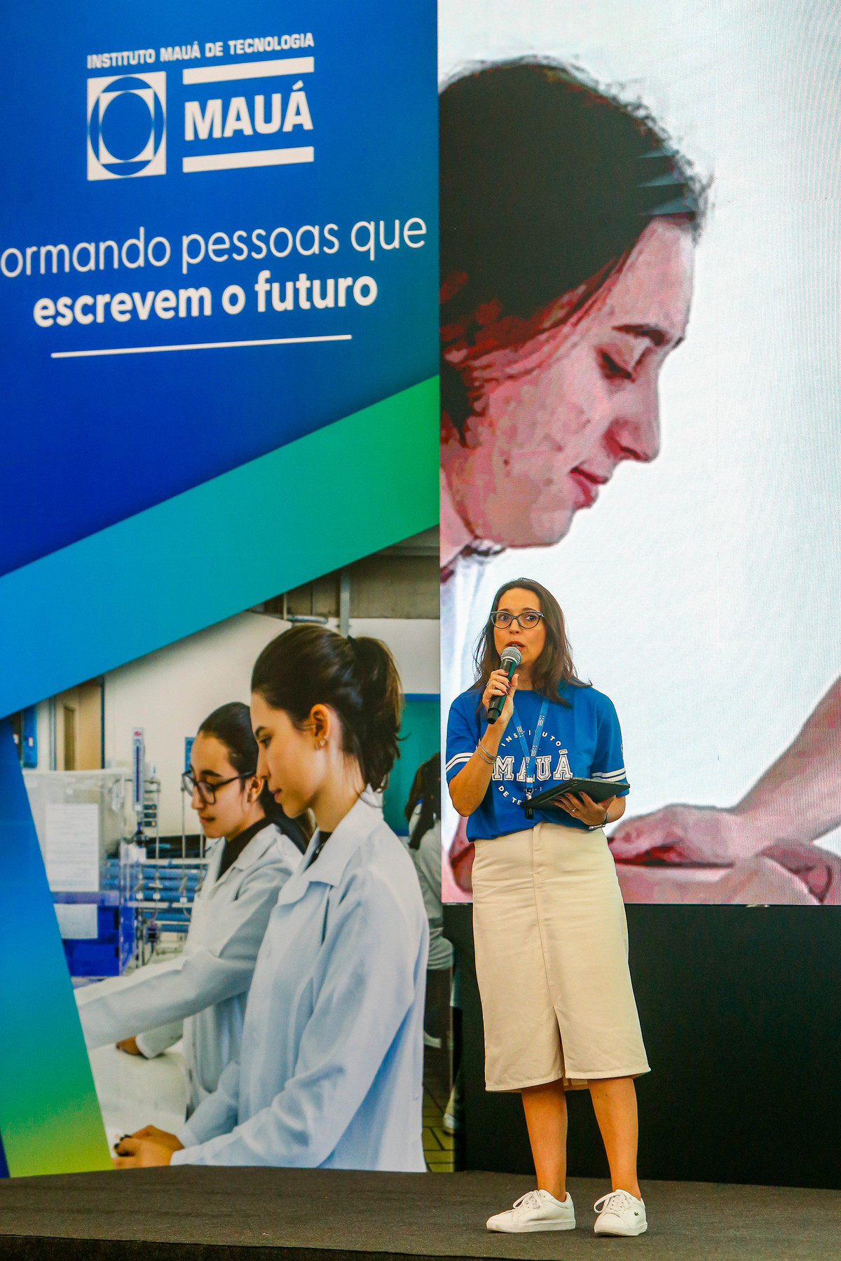 Palestra no instituto Mauá de tecnologia