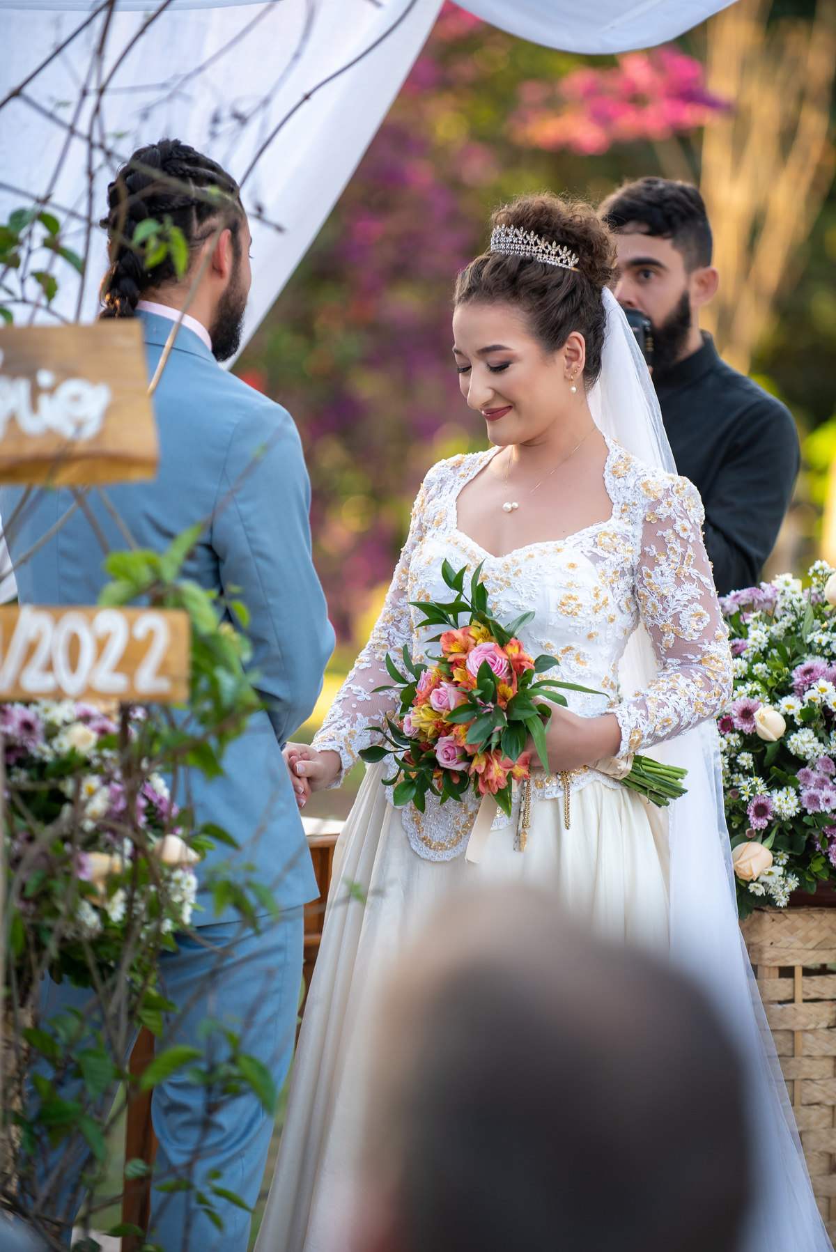 casamento em itamonte , noiva , emoçao
