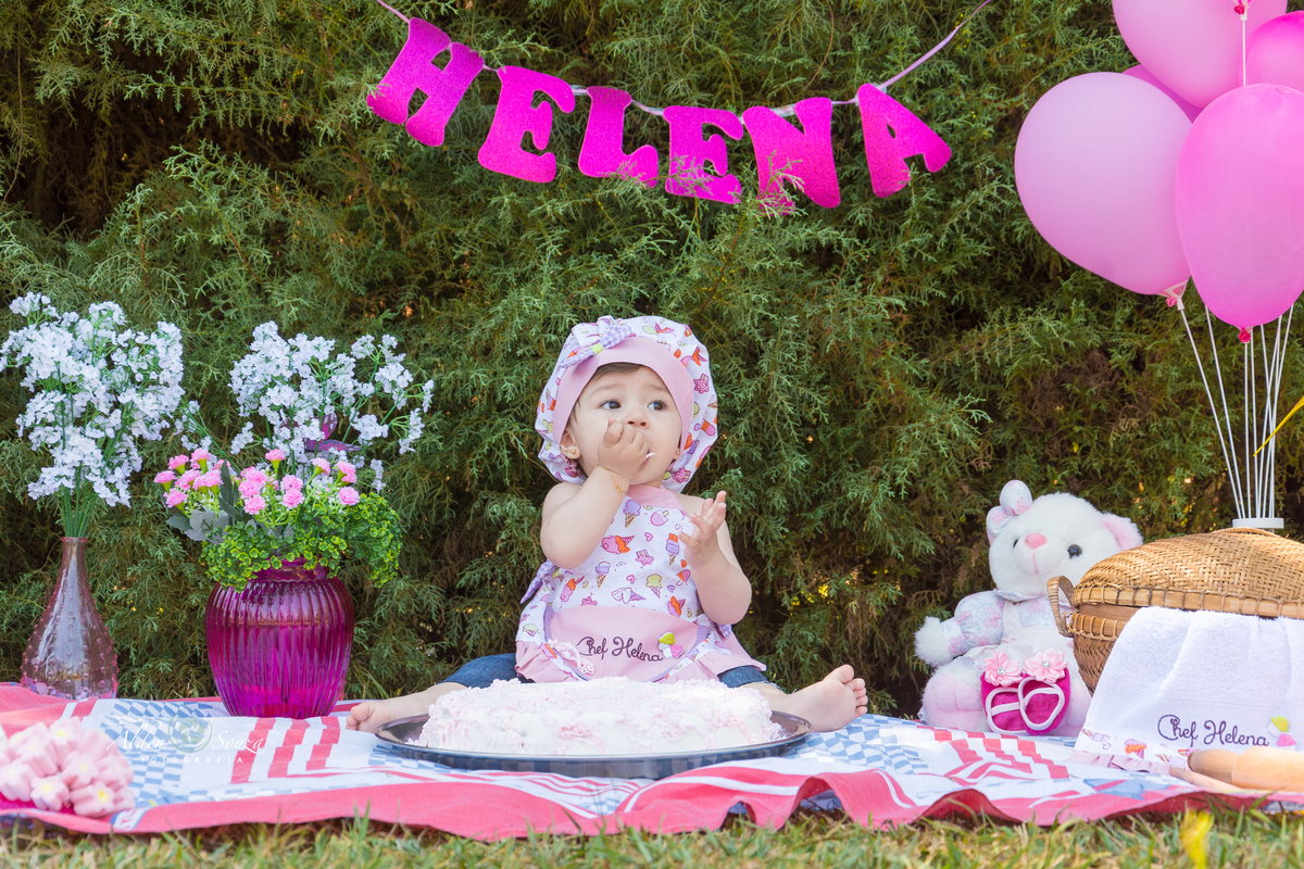 ensaio smash the cake