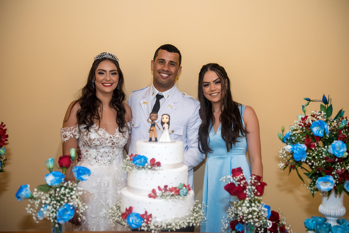 padrinhos do novo e noiva