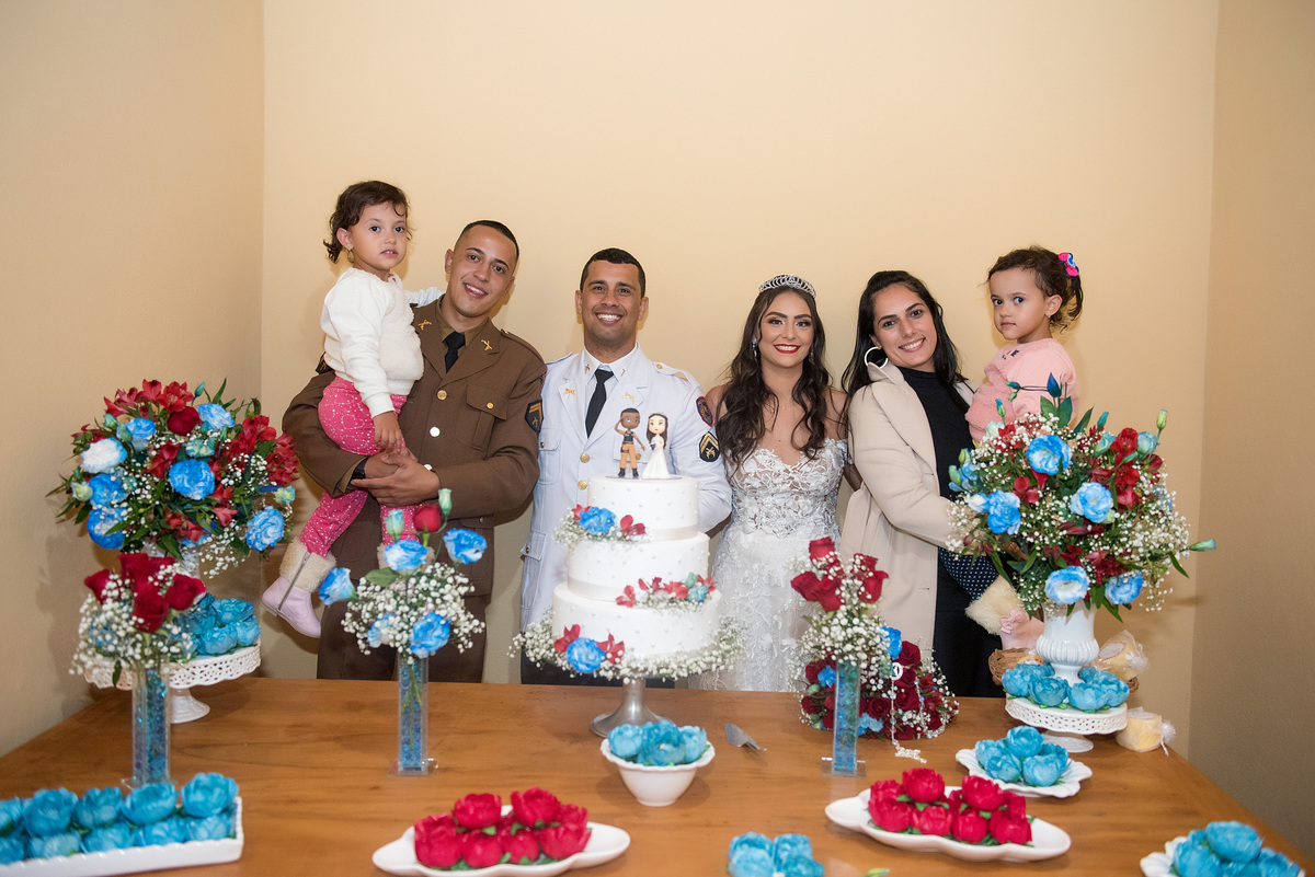 padrinhos do novo e noiva