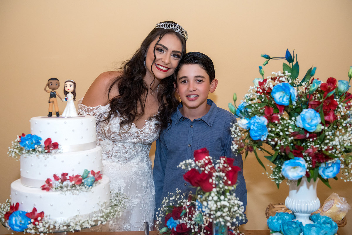 padrinhos do novo e noiva