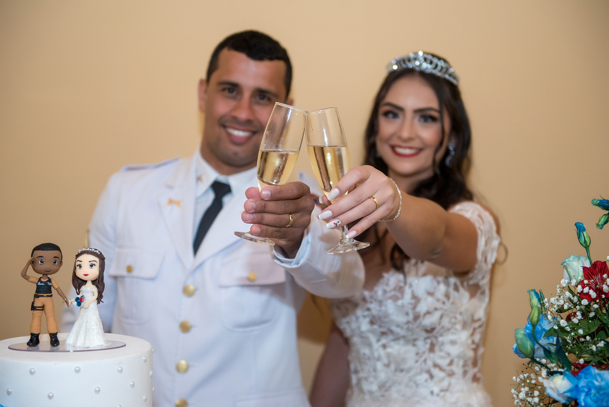 brinde dos noivos