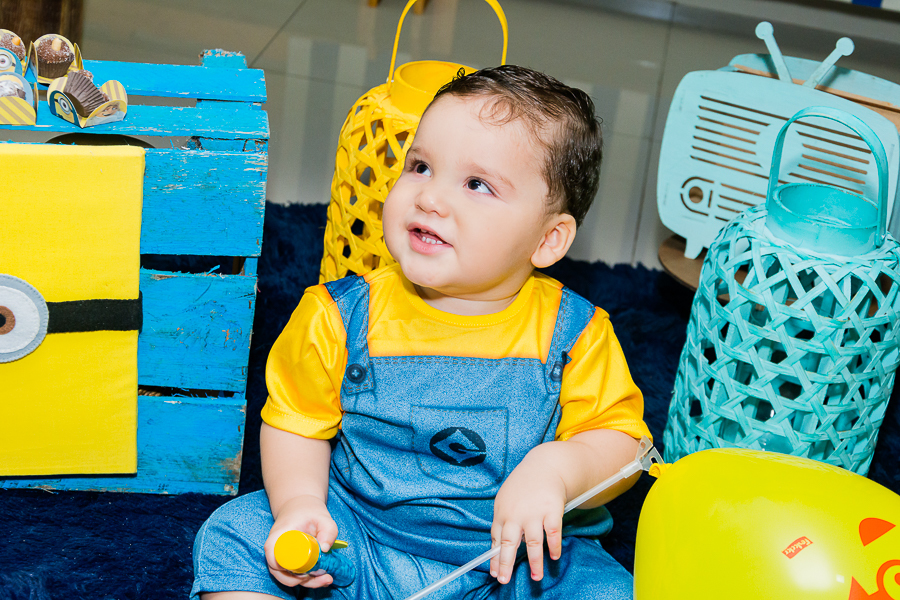 aniversário, minios, meu malvado favorito, decoração infantil, primeiro aniversário, 1 aninho, 