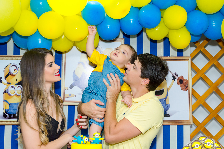 aniversário, minios, meu malvado favorito, decoração infantil, primeiro aniversário, 1 aninho, 