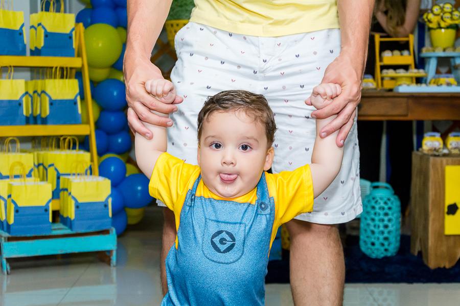 aniversário, minios, meu malvado favorito, decoração infantil, primeiro aniversário, 1 aninho, 