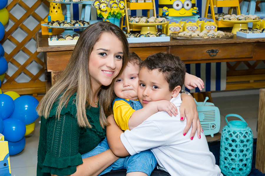 aniversário, minios, meu malvado favorito, decoração infantil, primeiro aniversário, 1 aninho, 