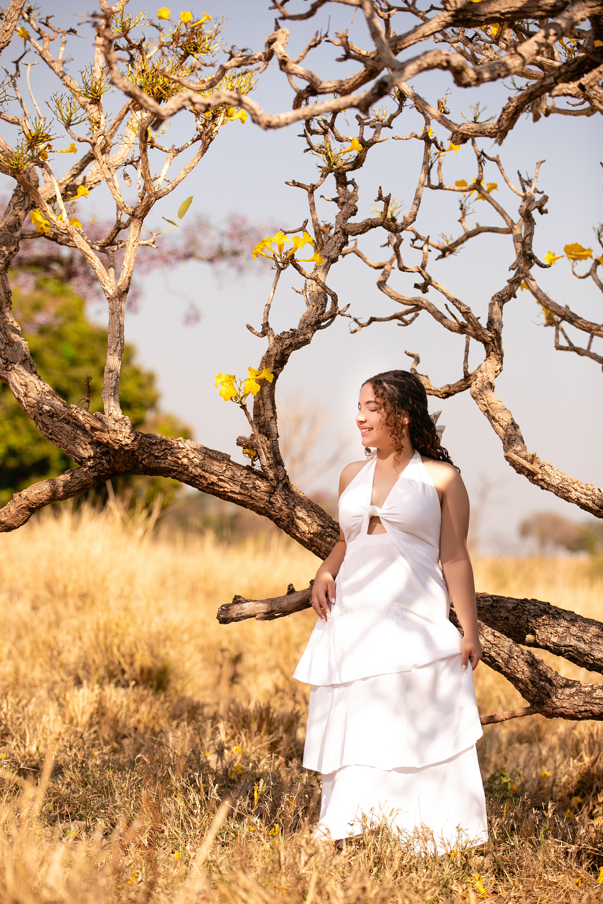 Fotografia de debutante com composição elegante e personalizada.