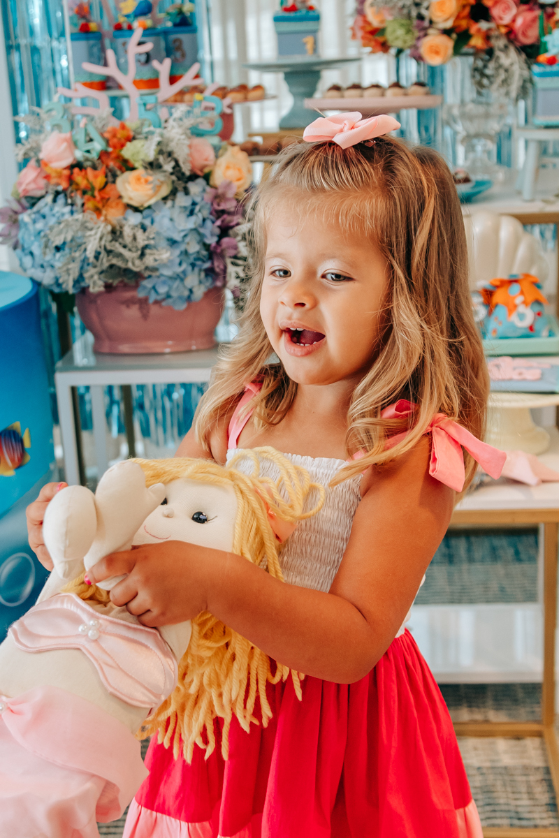 Festa infantil decoração Scotti produções em Florianópolis SC fundo do mar Camille Reis e Daniel Guimarães Fotografa aniversário luxo jurerê cobertura fotográfica Thayane Peters Fotografia