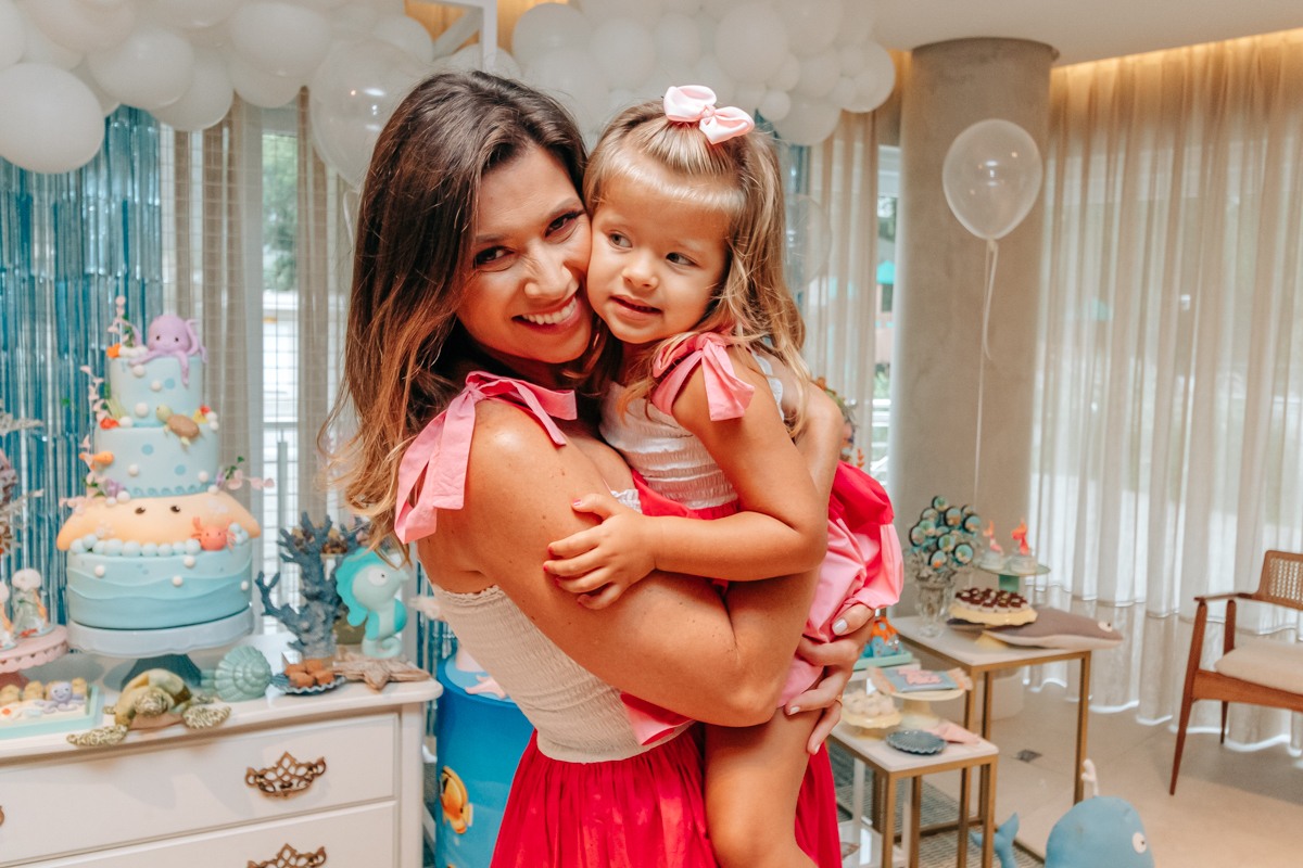 Festa infantil decoração Scotti produções em Florianópolis SC fundo do mar Camille Reis e Daniel Guimarães Fotografa aniversário luxo jurerê cobertura fotográfica Thayane Peters Fotografia