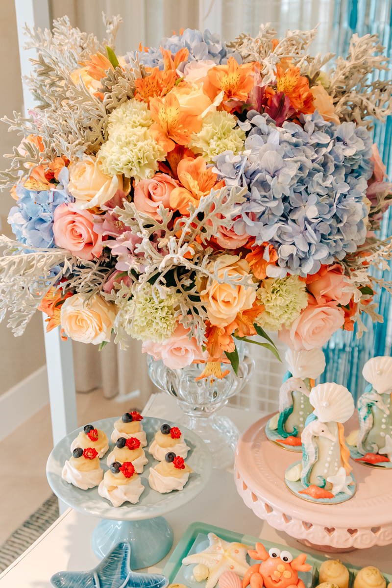 Festa infantil decoração Scotti produções em Florianópolis SC fundo do mar Camille Reis e Daniel Guimarães Fotografa aniversário luxo jurerê cobertura fotográfica Thayane Peters Fotografia