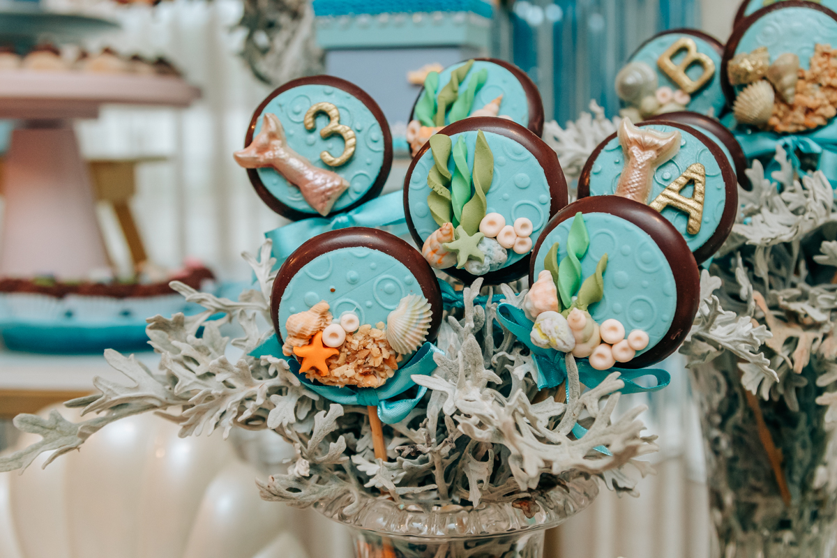 Festa infantil decoração Scotti produções em Florianópolis SC fundo do mar Camille Reis e Daniel Guimarães Fotografa aniversário luxo jurerê cobertura fotográfica Thayane Peters Fotografia