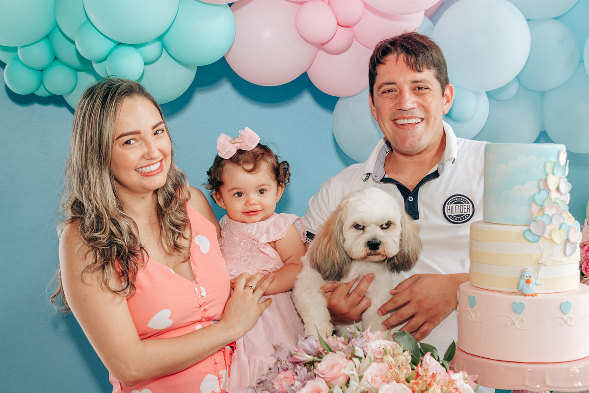 Aniversário infantil decoração luxo galinha pintadinha 1 ano em florianopolis sc scotti produções fotografa thayane peters fotografia especializada em familias doces personalizados