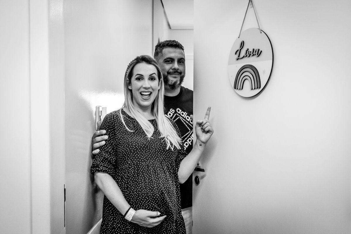 Fotografia e video de parto cesárea na clinica maternidade Santa Helena em florianópolis fotografa palhoça Thayane Peters Fotografia especializada em 