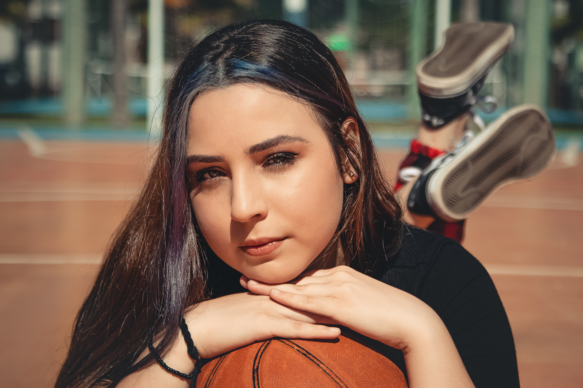 foto book 15 anos basquete