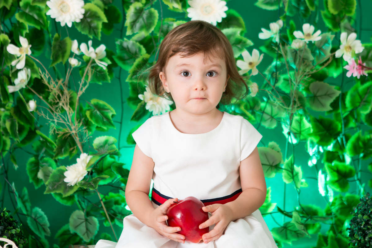 Ensaio smash the cake branca de neve