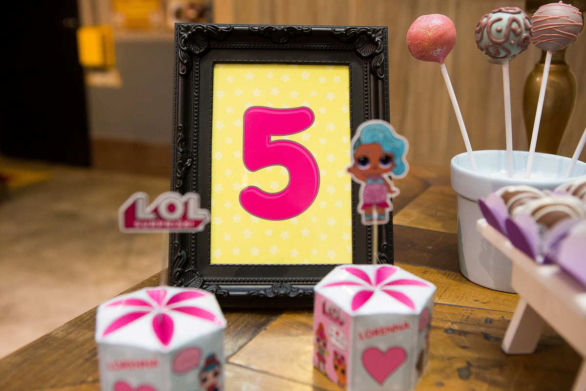 aniversário de menina, buffet miniland, tatuapé, festa de 5 anos, buffet infantil , tema LOL , hora do parabéns 