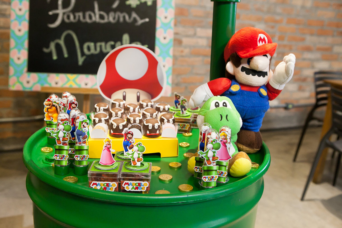 festa infantil, aniversário de menino 4 anos, tema mario bros, Buffet Miniland Pinheiros , brinquedos educativos , leão studio, flávio leão fotografo