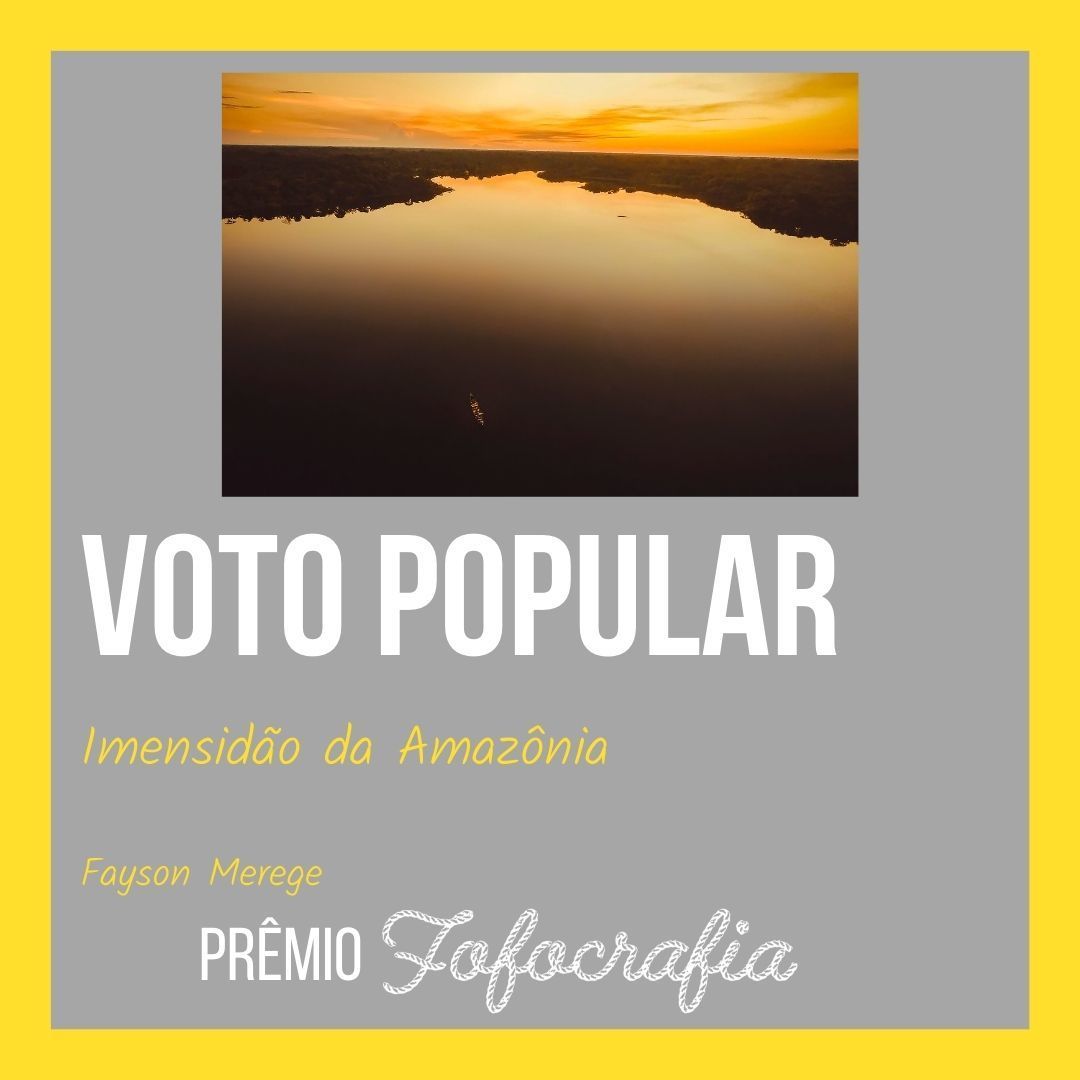 Vencedora Prêmio Fofocrafia Voto Popular Imensidão da Amazônia Fayson Merege