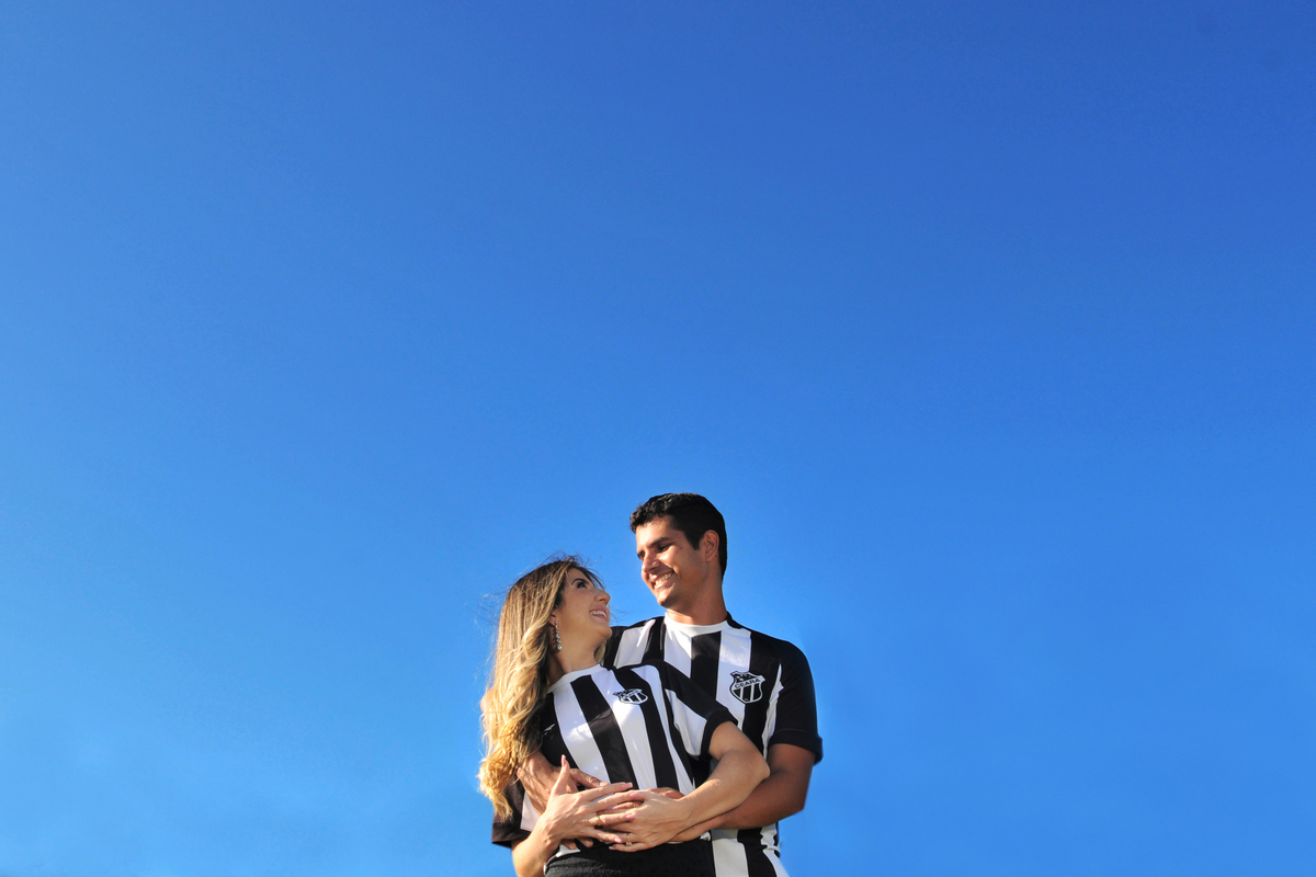 Casal de noivos em fortaleza