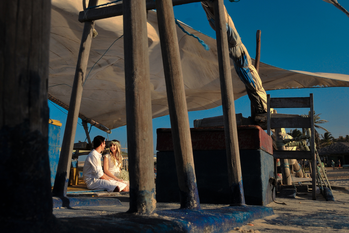 Fotografia de ensaio de noivos em fortaleza