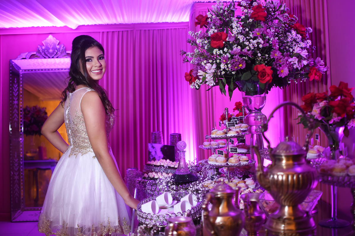 Lindo ensaio debutante