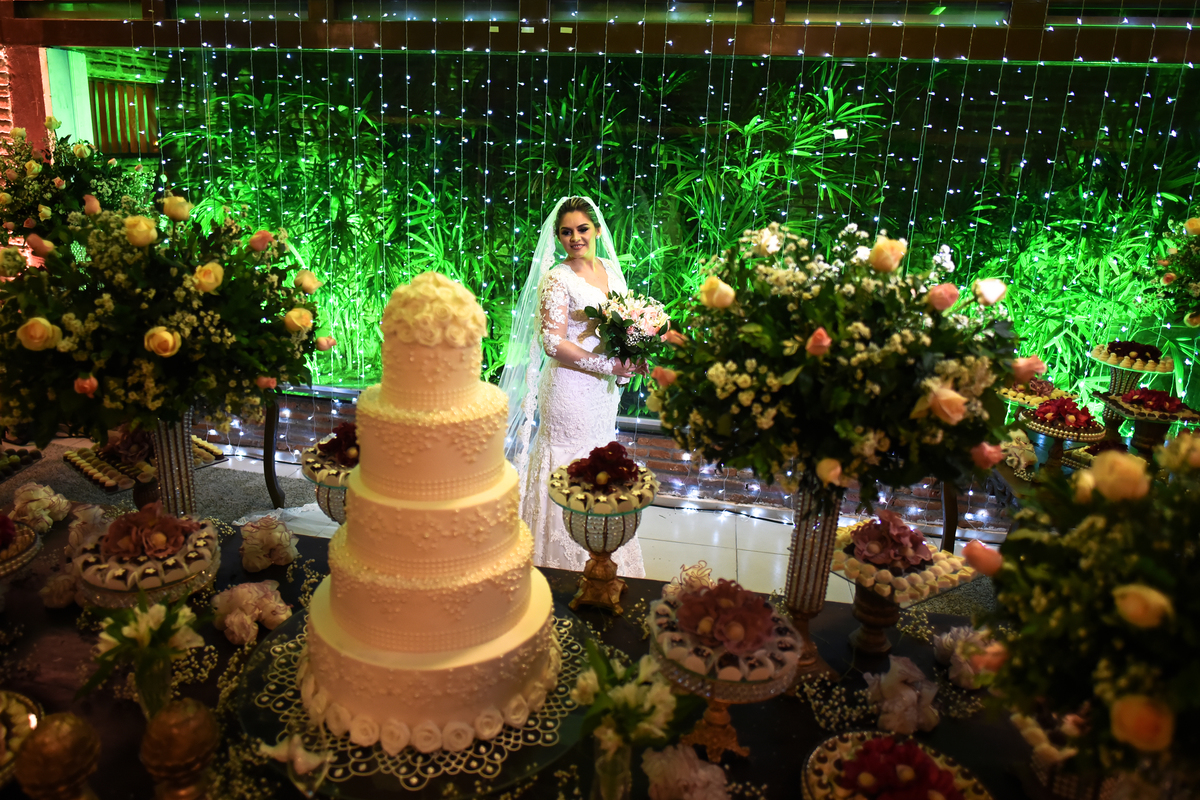 Lindo cenario de casamento em fortaleza