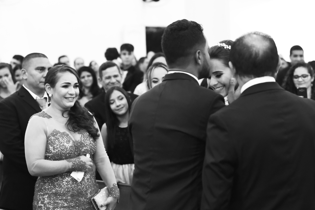 Emoção na cerimonia de casamento em fortaleza