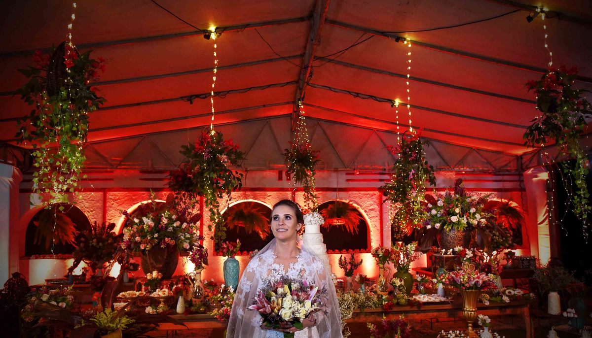 Linda noiva no casamento em fortaleza
