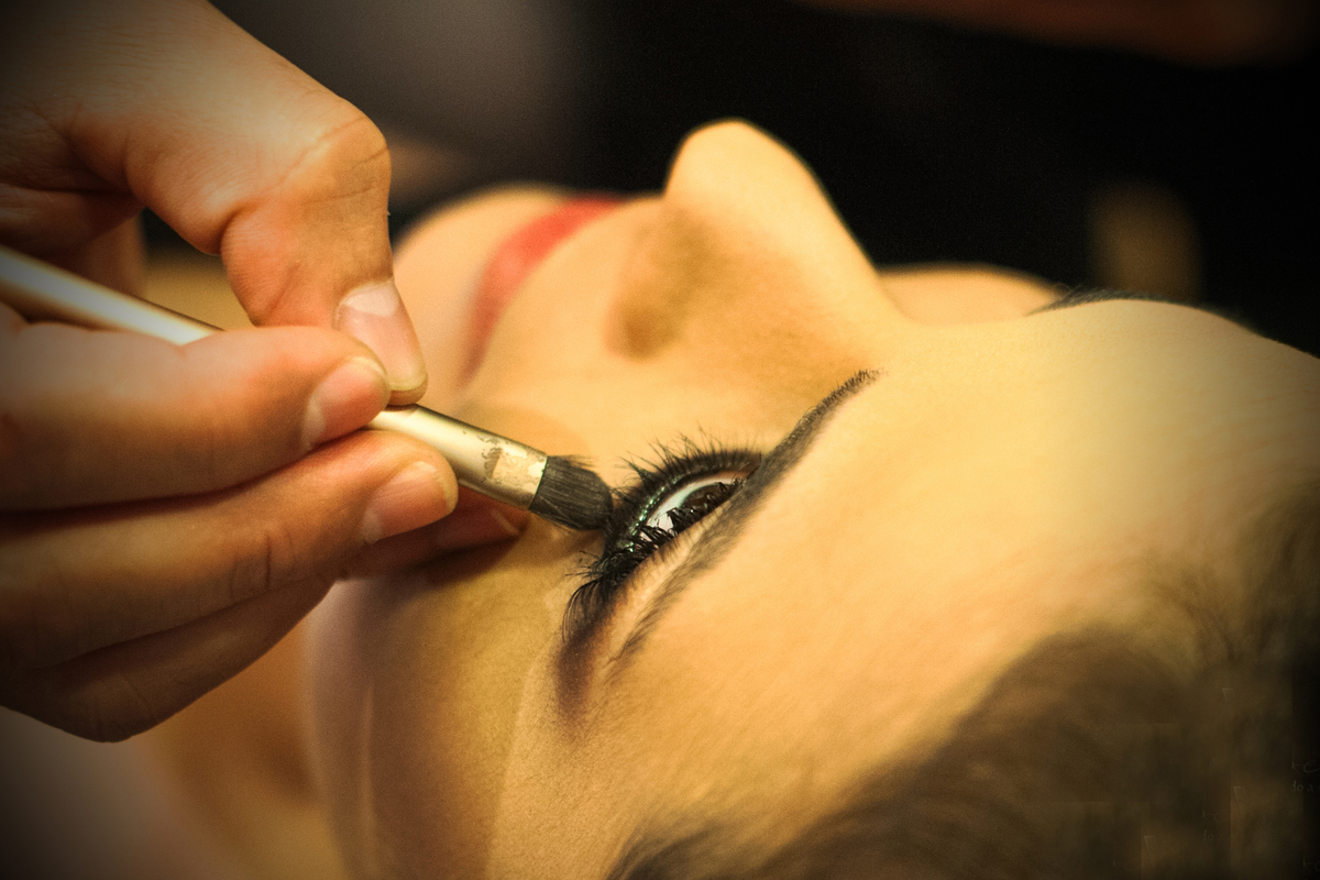 Noiva em fortaleza se arrumando