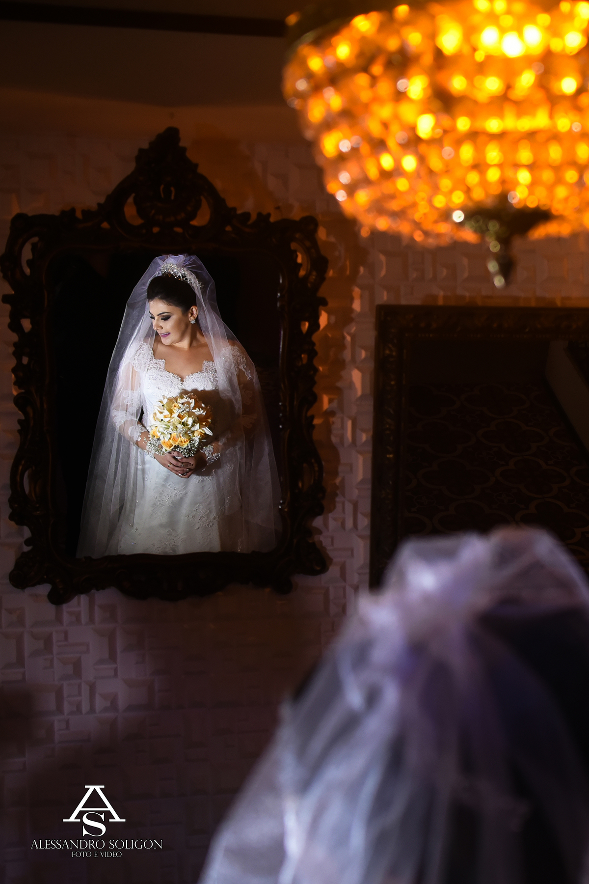 Retrato da noiva em fortaleza