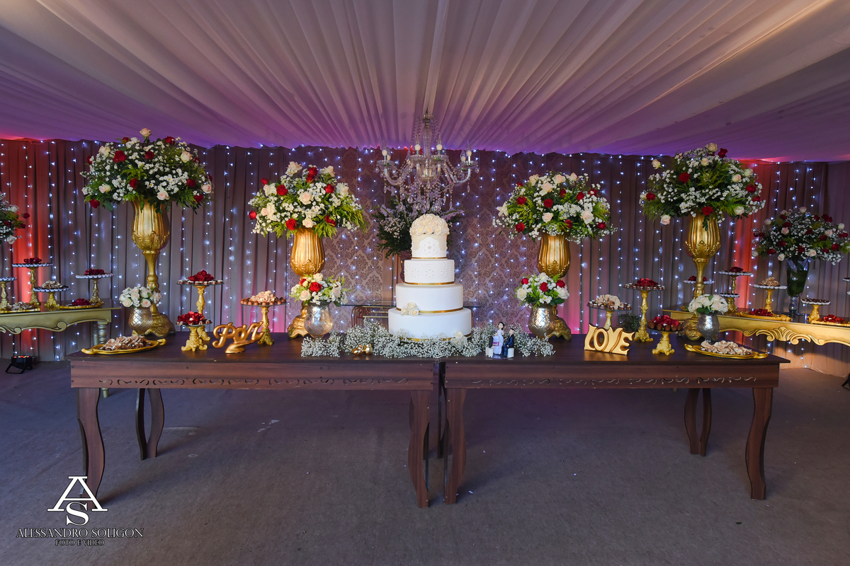 Fotografia de decoração casamento