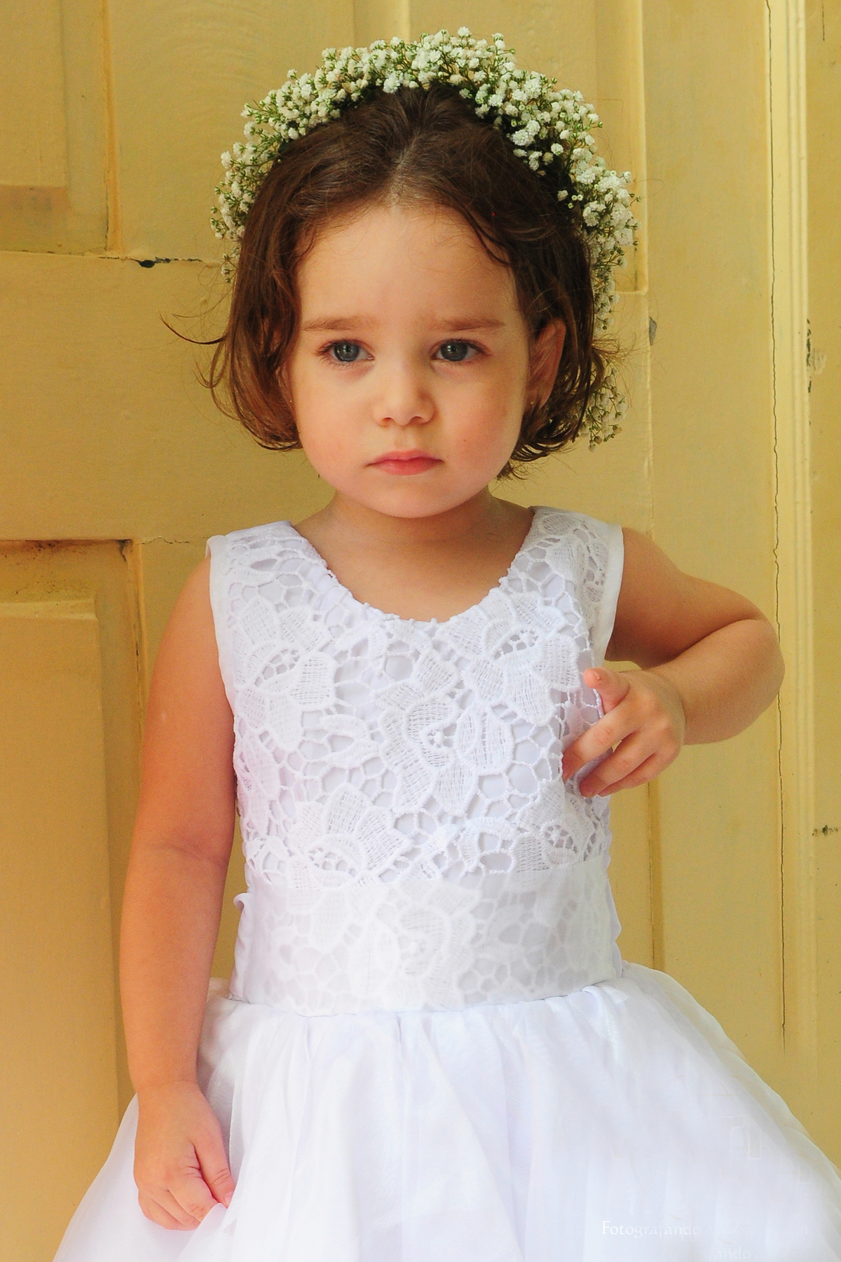 Linda daminha de casamento em fortaleza