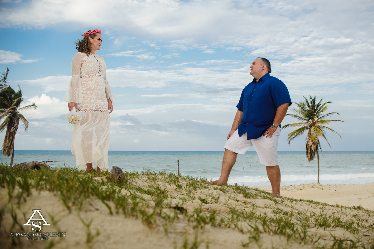 Fotografo na praia de combuco