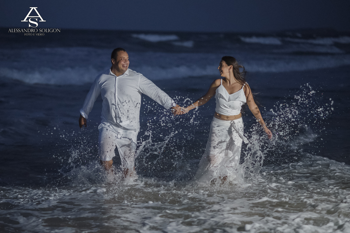 Foto de casamento na praia