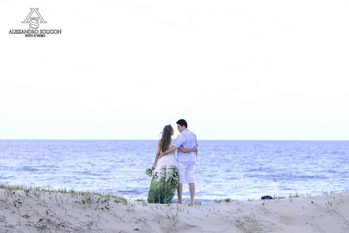 Fotografia de casamento na praia