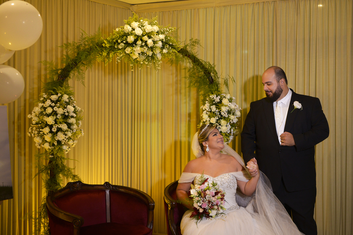 Fotos dos noivos no Marina Park