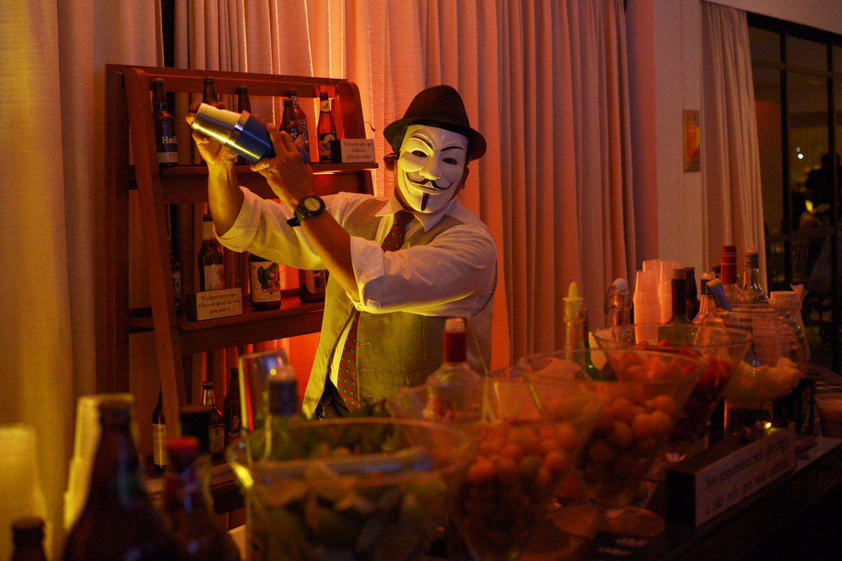 A festa de casamento em Fortaleza