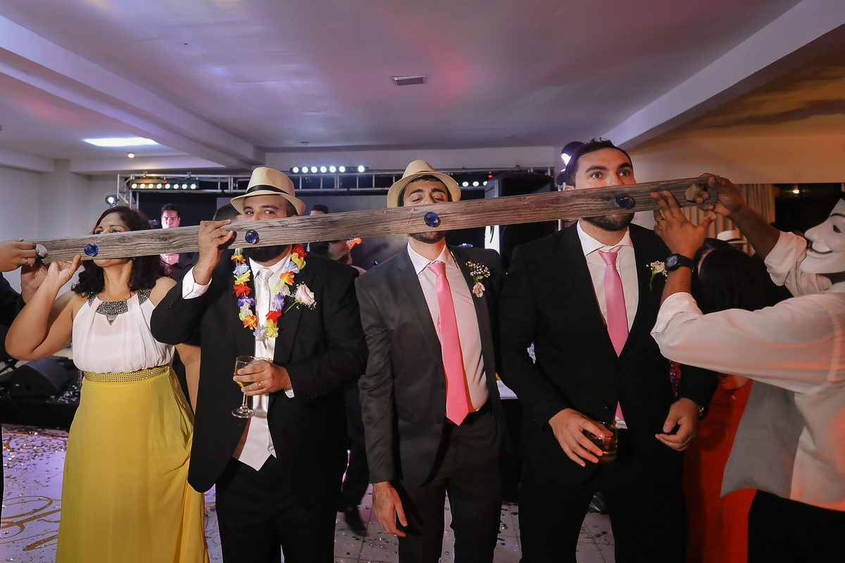 Convidados de casamento