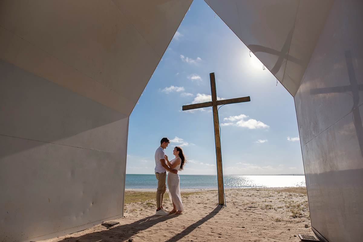 praia deserta em maceio
