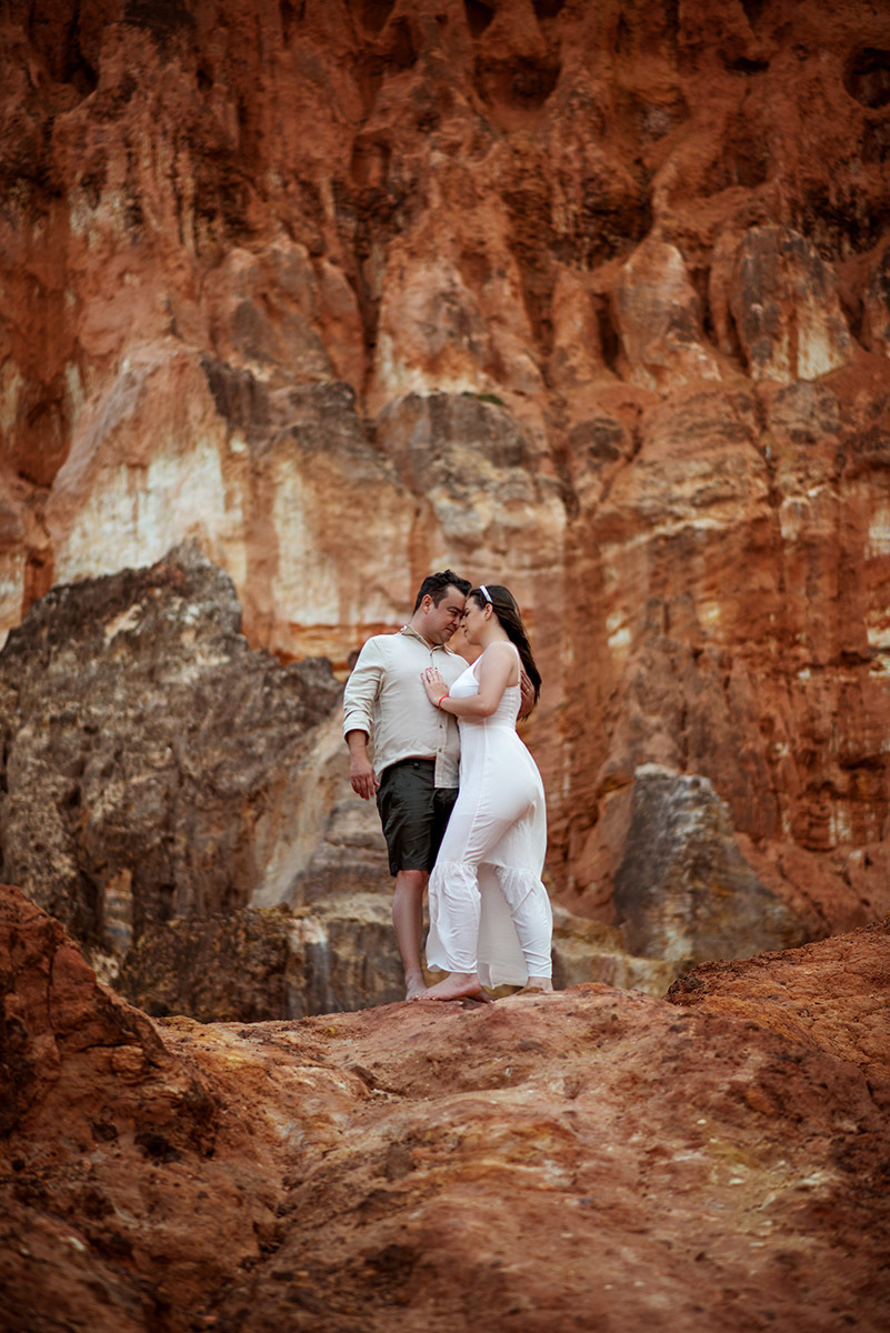 praia do gunga falésias 