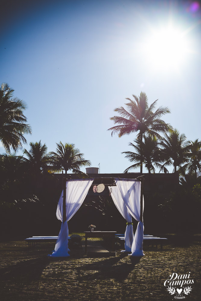 casamento na praia casar de dia casar na praia noiva decoração de casamento fotografo no litoral dani campos fotografia