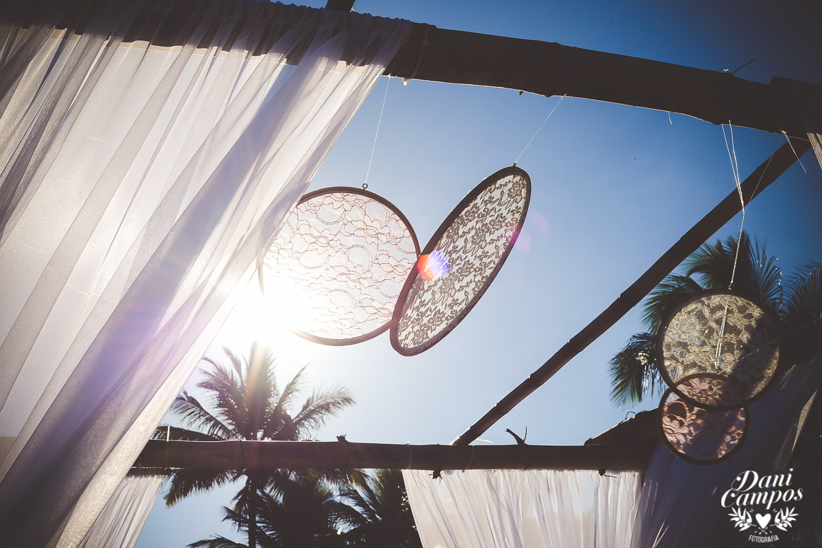 casamento na praia casar de dia casar na praia noiva decoração de casamento fotografo no litoral dani campos fotografia