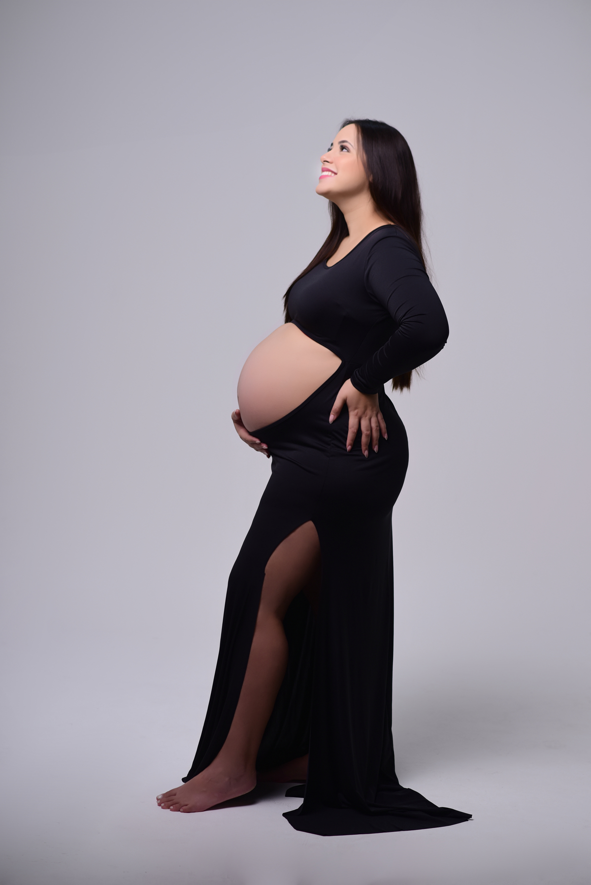 foto gestante gravidez maternidade mae mae de menina fotografo no litoral foto estudio