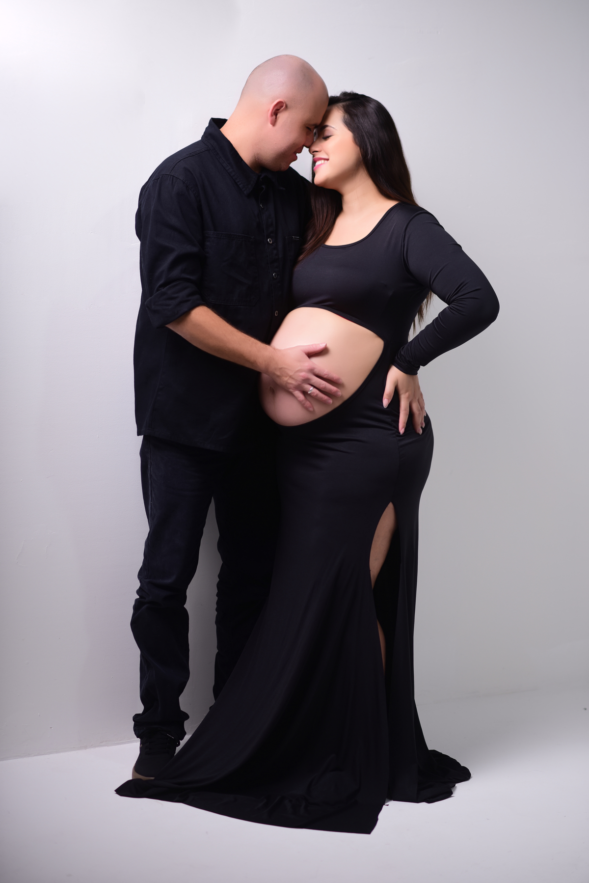 foto gestante gravidez maternidade mae mae de menina fotografo no litoral foto estudio