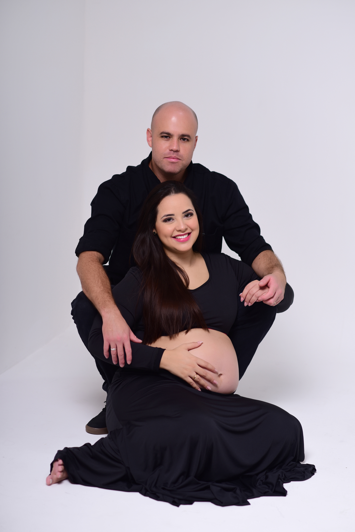 foto gestante gravidez maternidade mae mae de menina fotografo no litoral foto estudio