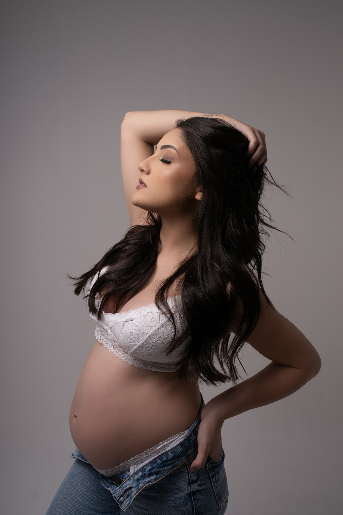 gravidez maternidade fotografia gestante fotos em estudio fotografo no litoral