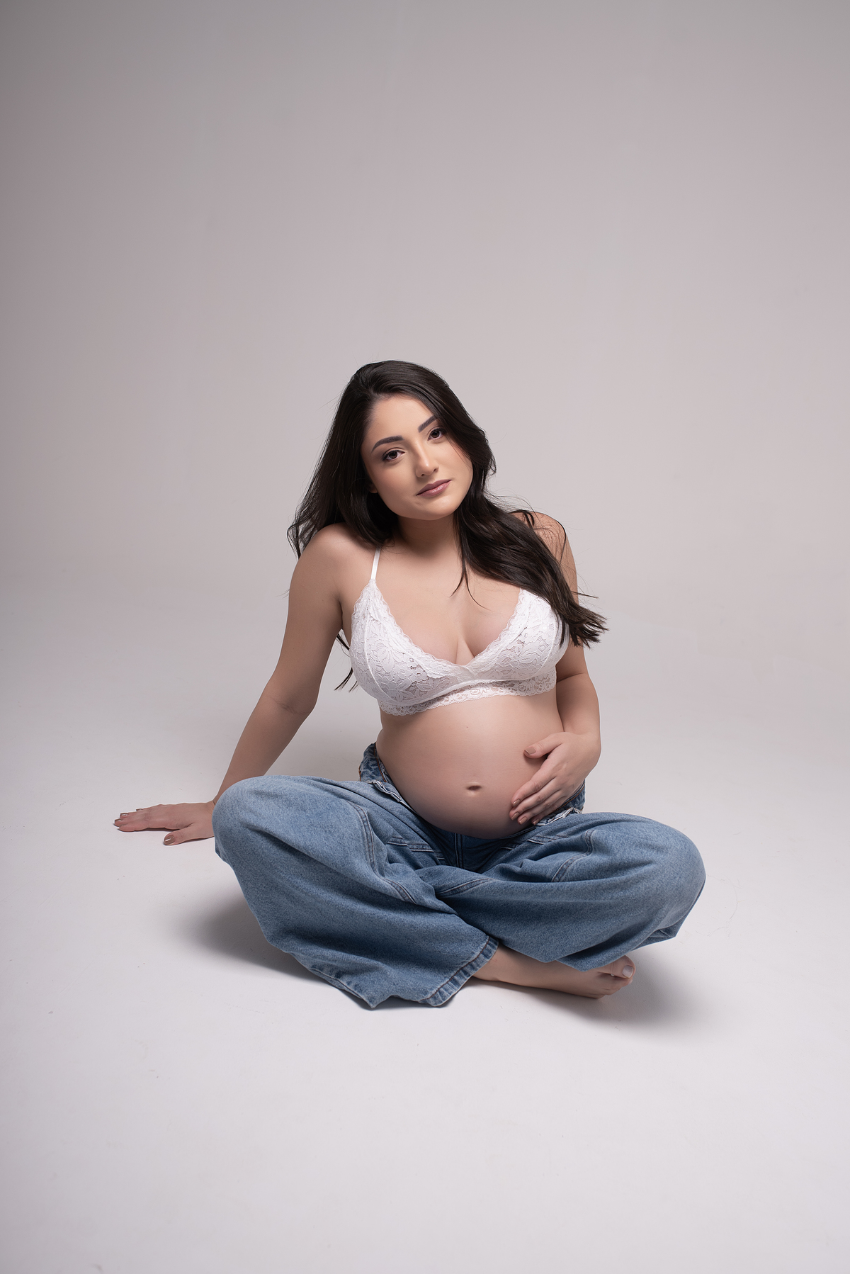 gravidez maternidade fotografia gestante fotos em estudio fotografo no litoral